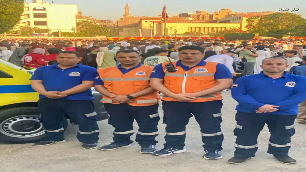 انتشار واسع للأطقم الإسعافية لتأمين احتفالات عيد الأضحى في مصر