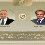 مصر تبحث مع الوكالة الدولية للطاقة الذرية مستجدات المفاوضات الأمريكية الإيرانية