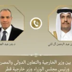 اتصال هاتفي بين وزير الخارجية المصري ورئيس الوزراء القطري لبحث خفض التصعيد الإقليمي