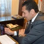 تهنئة وزير الرياضة لجنا الجندي بعد فوزها ببرونزية كأس العالم