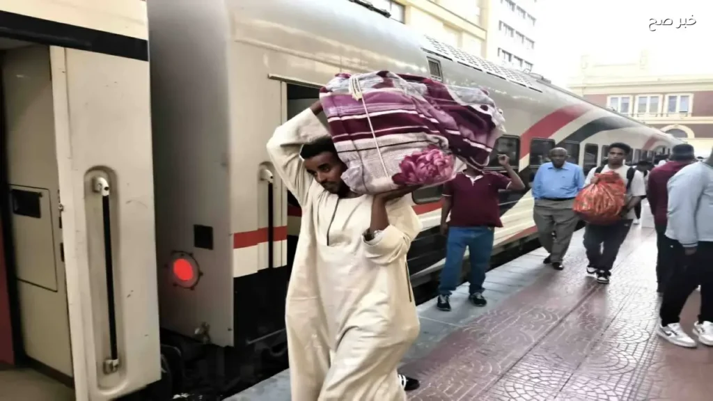 انطلاق قطار النوبة من الإسكندرية إلى أسوان للاحتفال بعيد الأضحى