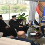 تهنئة الأقباط الكاثوليك لمحافظ أسوان بعيد الأضحى المبارك