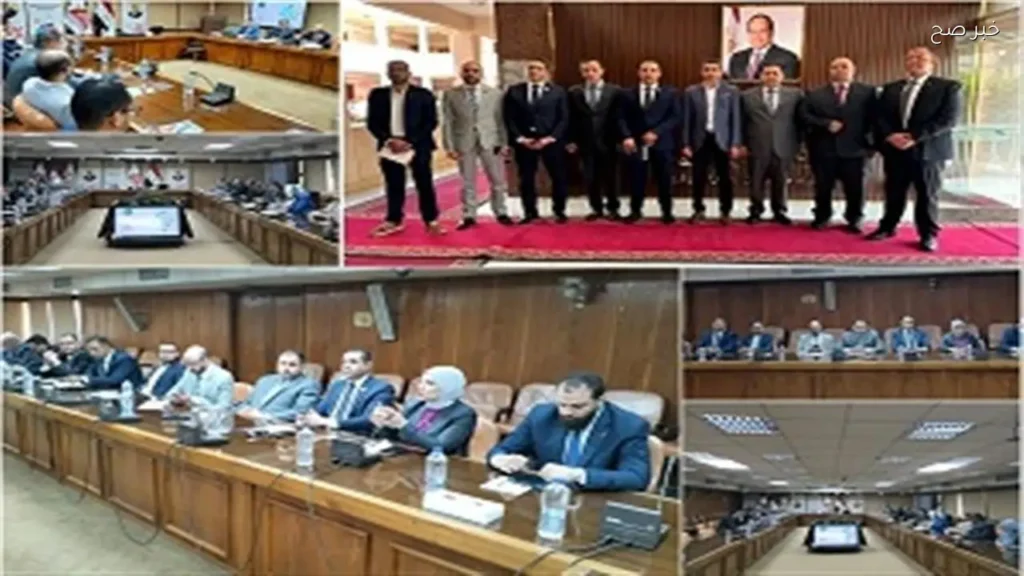 زيارة وفد تنسيقية شباب الأحزاب لمركز التنمية المحلية بسقارة