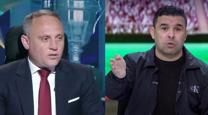 خالد الغندور يسخر من أسامة حسني بعد ضياع ركلة جزاء بلحاج