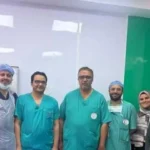 استئصال ورم نادر يزن 30 كجم في جامعة المنوفية