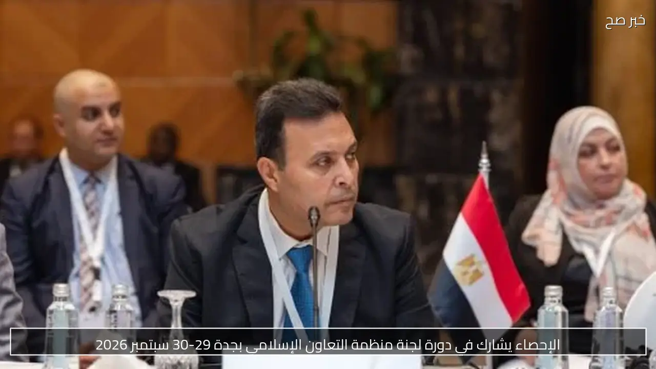 الإحصاء يشارك في دورة لجنة منظمة التعاون الإسلامي بجدة 29-30 سبتمبر 2026
