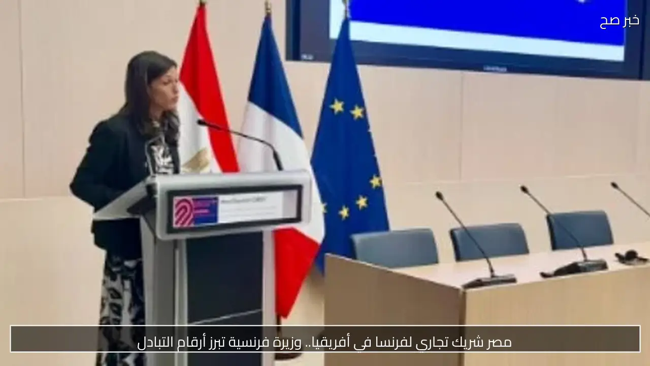 مصر شريك تجاري لفرنسا في أفريقيا.. وزيرة فرنسية تبرز أرقام التبادل