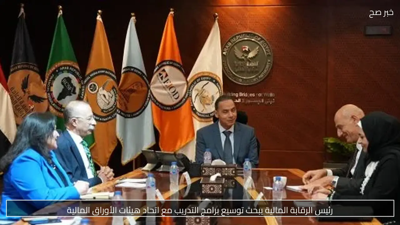 رئيس الرقابة المالية يبحث توسيع برامج التدريب مع اتحاد هيئات الأوراق المالية