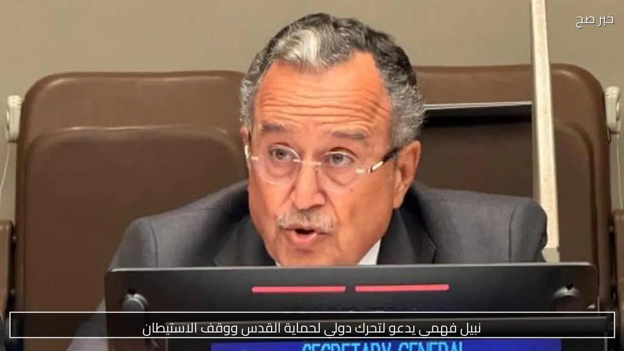 نبيل فهمي يدعو لتحرك دولي لحماية القدس ووقف الاستيطان