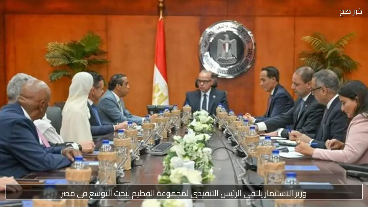 وزير الاستثمار يلتقي الرئيس التنفيذي لمجموعة الفطيم لبحث التوسع في مصر