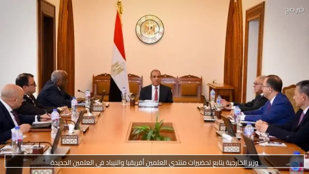 وزير الخارجية يتابع تحضيرات منتدى العلمين أفريقيا والنيباد في العلمين الجديدة