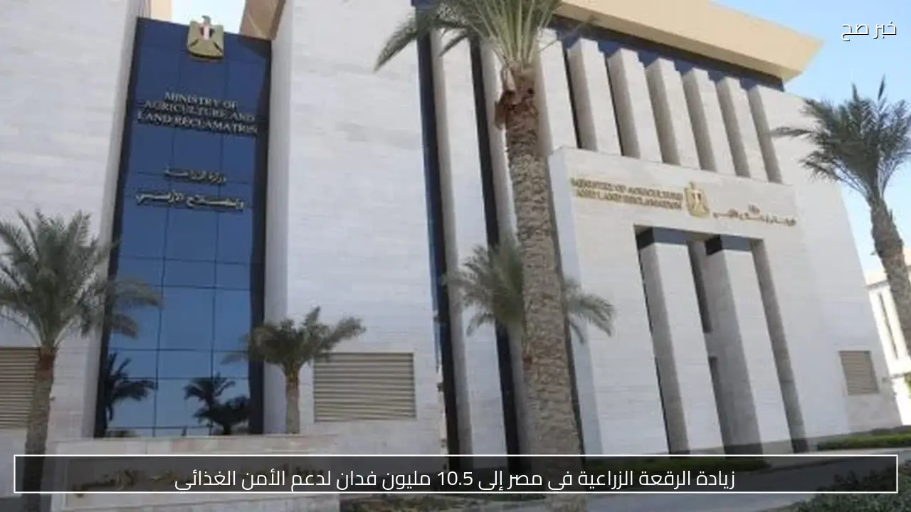 زيادة الرقعة الزراعية في مصر إلى 10.5 مليون فدان لدعم الأمن الغذائي