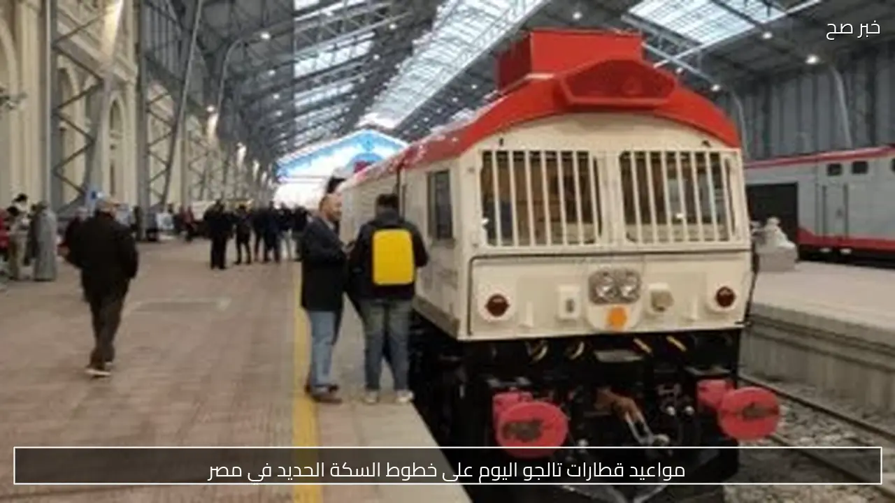 مواعيد قطارات تالجو اليوم على خطوط السكة الحديد في مصر