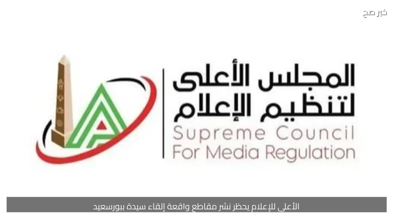 الأعلى للإعلام يحظر نشر مقاطع واقعة إلقاء سيدة ببورسعيد