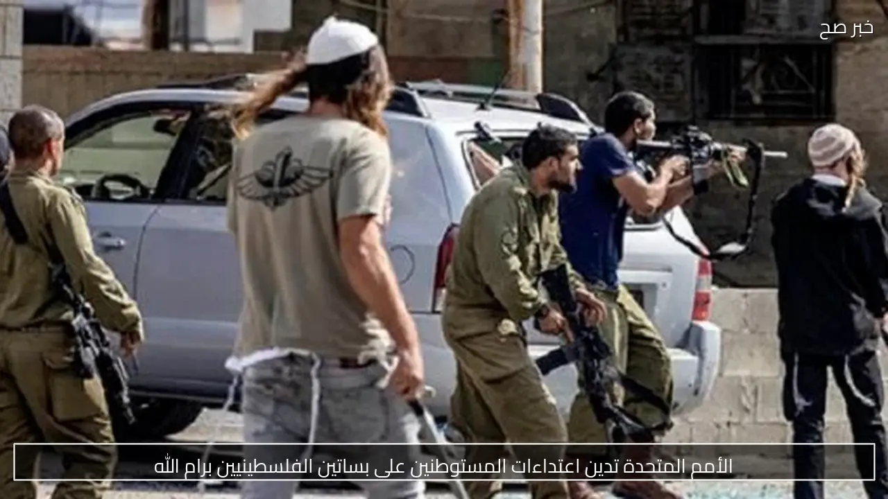 الأمم المتحدة تدين اعتداءات المستوطنين على بساتين الفلسطينيين برام الله
