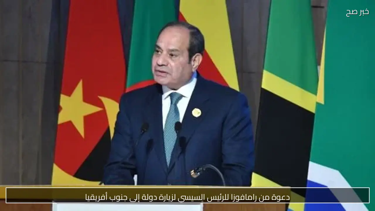 الرئيس السيسي يؤكد على تقدير مصر لموقف جنوب أفريقيا من القضية الفلسطينية