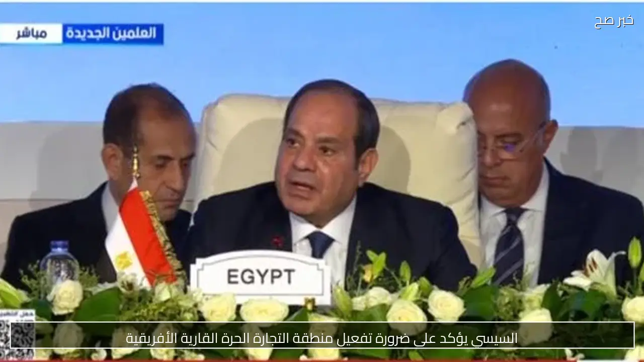 السيسي يؤكد أهمية التكامل الإفريقي كخيار استراتيجي لمواجهة التحديات