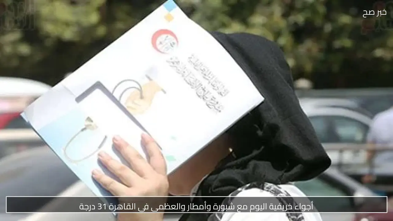 أجواء خريفية اليوم مع شبورة وأمطار والعظمى في القاهرة 31 درجة