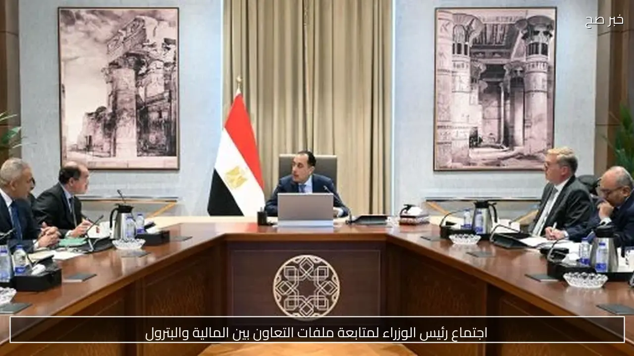 اجتماع رئيس الوزراء لمتابعة ملفات التعاون بين المالية والبترول