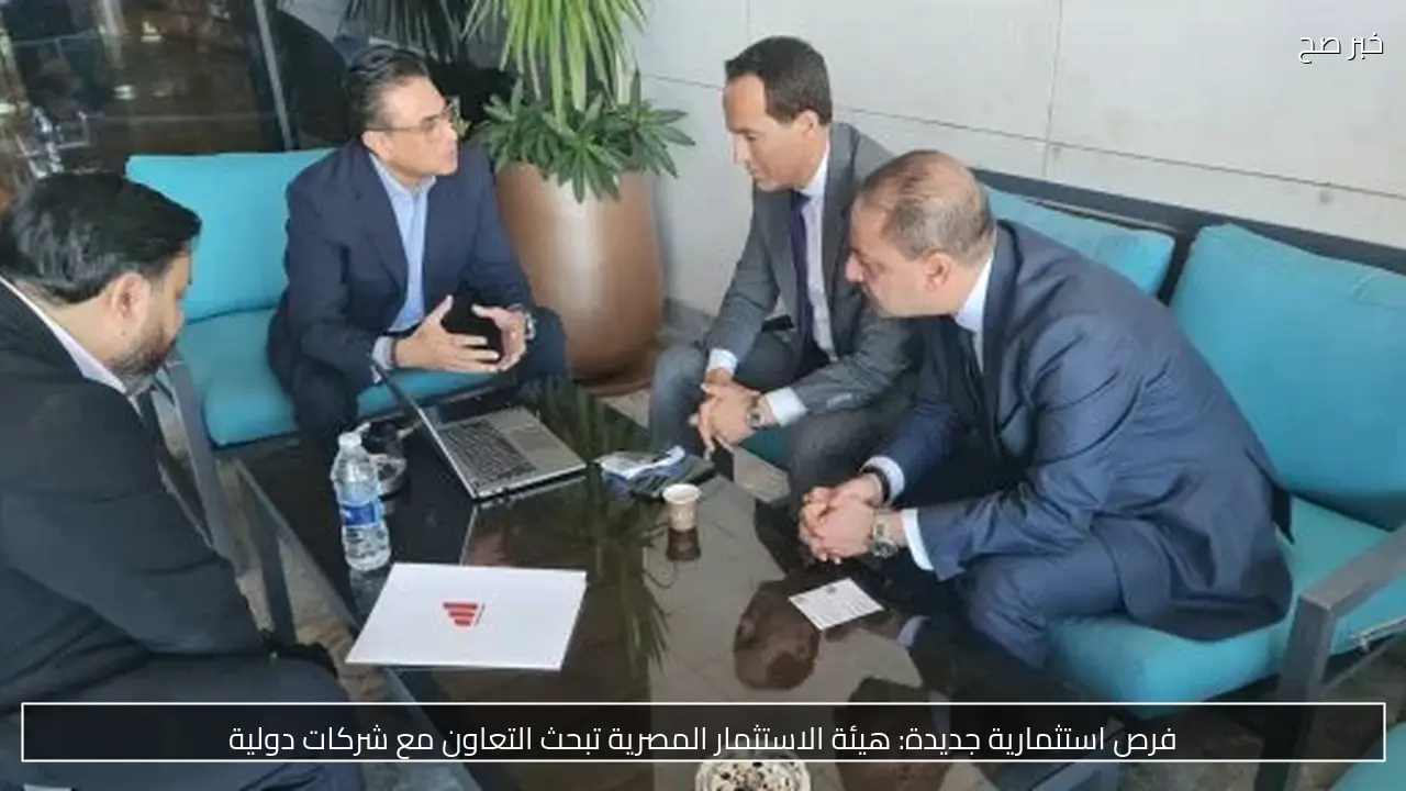 فرص استثمارية جديدة: هيئة الاستثمار المصرية تبحث التعاون مع شركات دولية