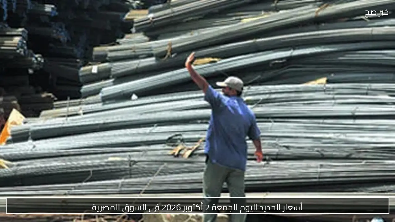 أسعار الحديد اليوم الجمعة 2 أكتوبر 2026 في السوق المصرية