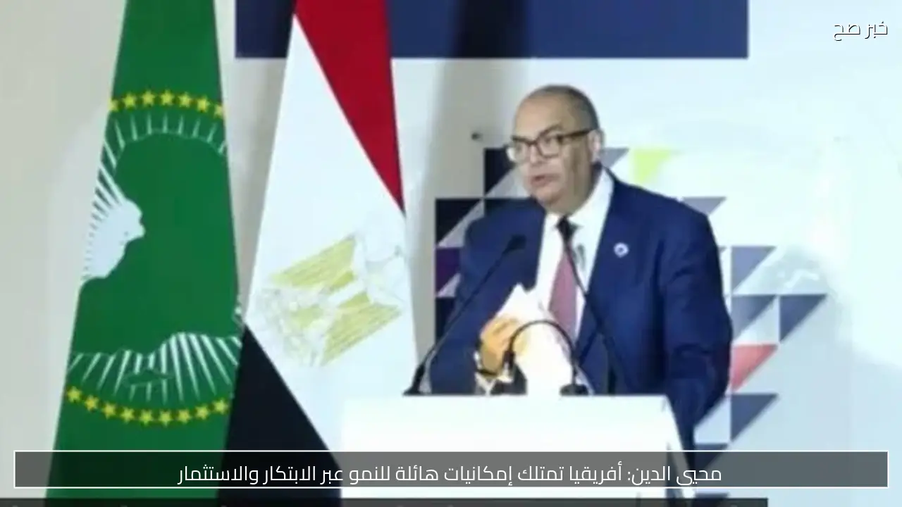 محيي الدين: أفريقيا تمتلك إمكانيات هائلة للنمو عبر الابتكار والاستثمار