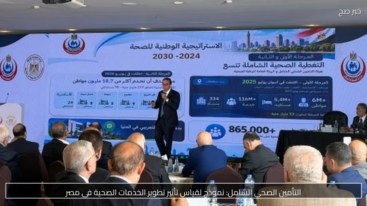 التأمين الصحي الشامل: نموذج لقياس تأثير تطوير الخدمات الصحية في مصر
