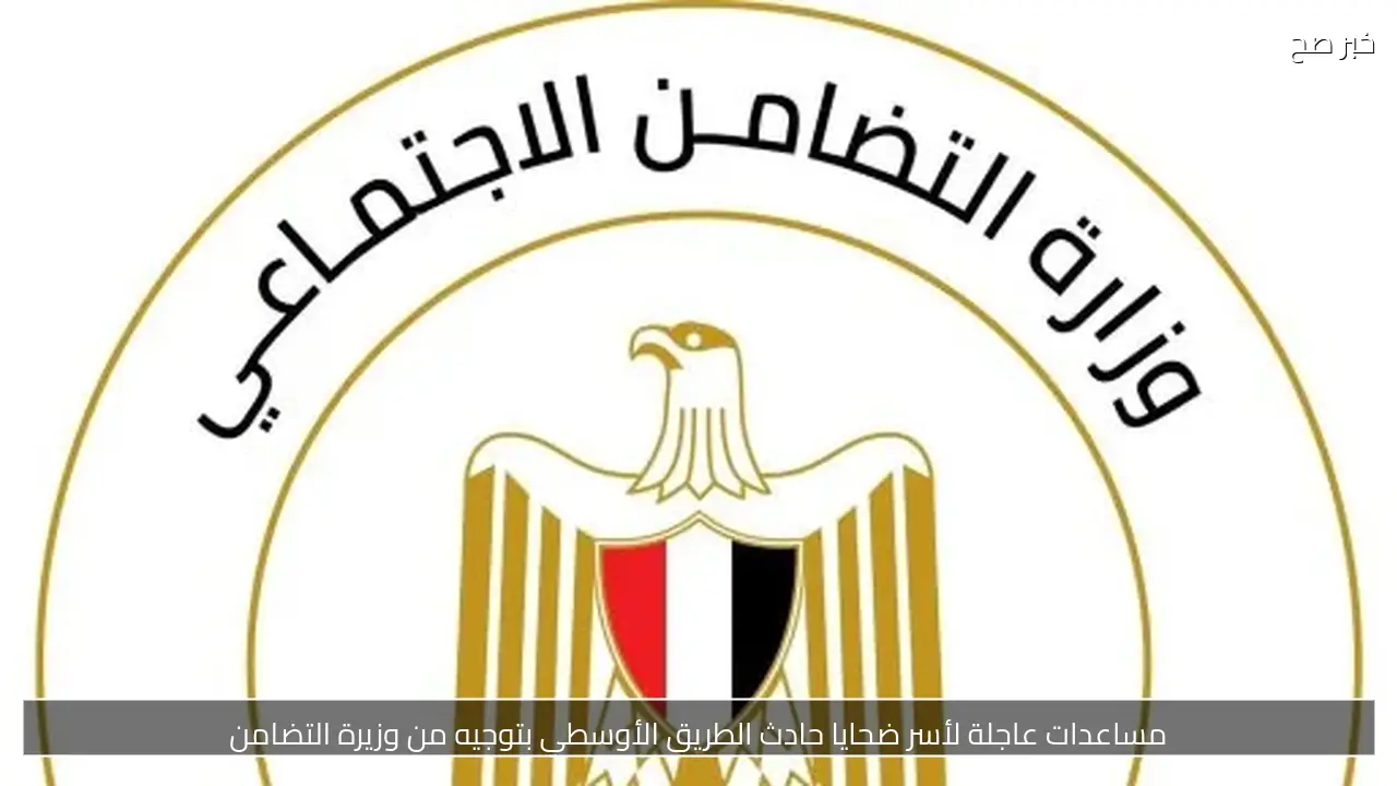 مساعدات عاجلة لأسر ضحايا حادث الطريق الأوسطي بتوجيه من وزيرة التضامن